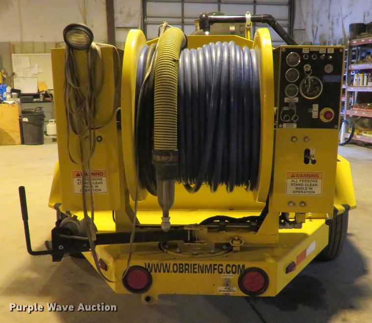 image for item GI9049 2011 O'Brien 704030-SC sewer jetter trailer