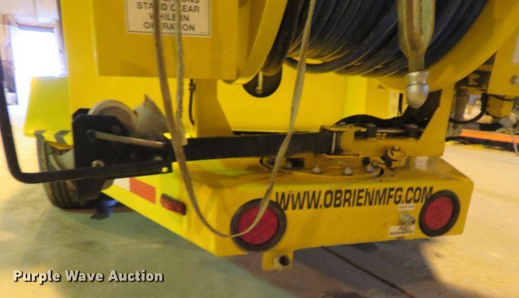 image for item GI9049 2011 O'Brien 704030-SC sewer jetter trailer