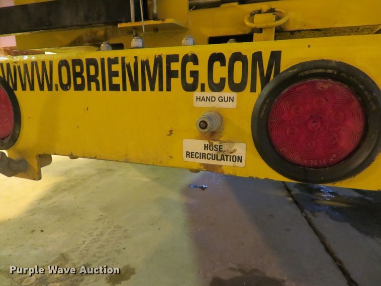 image for item GI9049 2011 O'Brien 704030-SC sewer jetter trailer