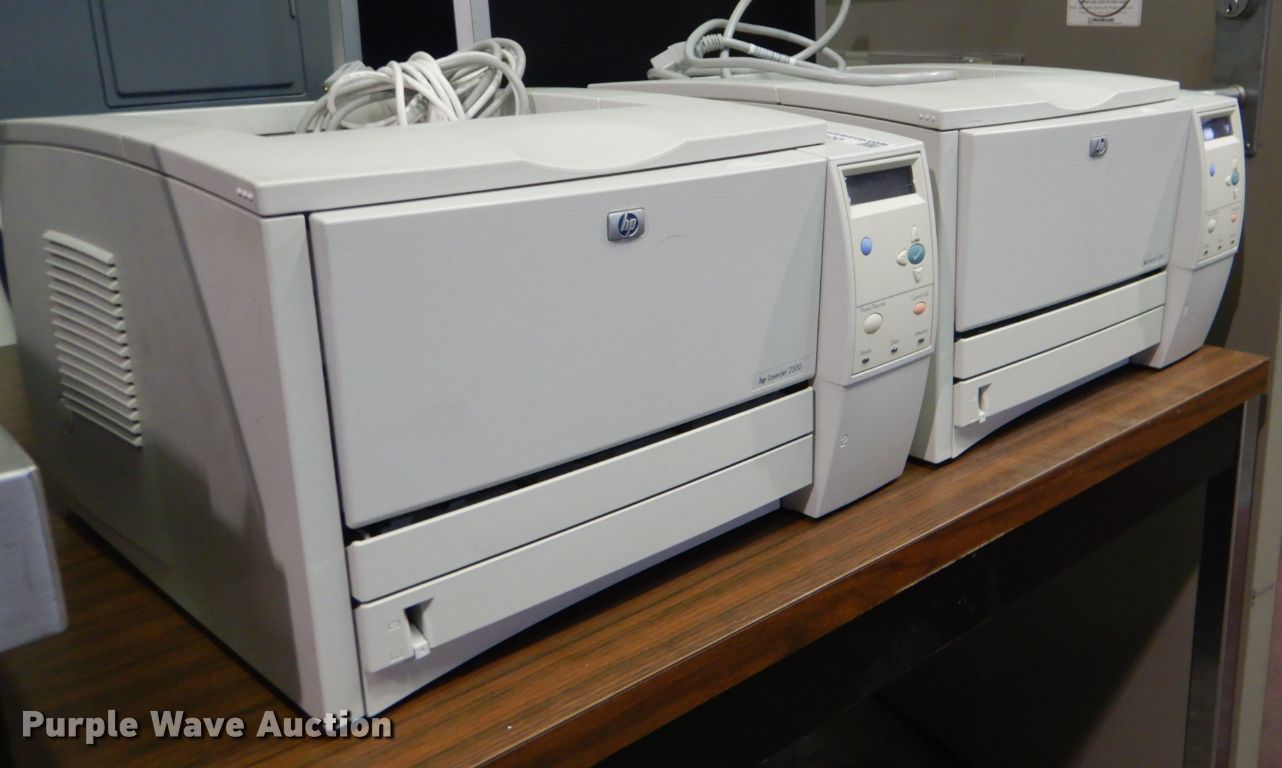 (2) HP LaserJet 2300 laser printer/copier in Tulsa, OK Item GD9020