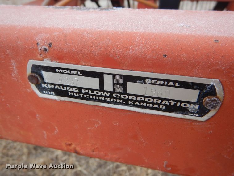 image for item DE1358 Krause 4237 field cultivator