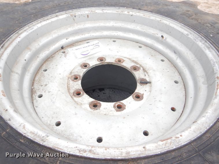 image for item DE1359 (2) Goodyear 800/65R32 tires and wheels