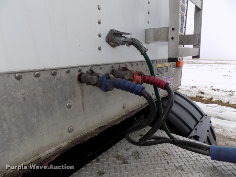 image for item DG2508 1996 Wilson DWH-400 Pace Setter double hopper bottom grain trailer