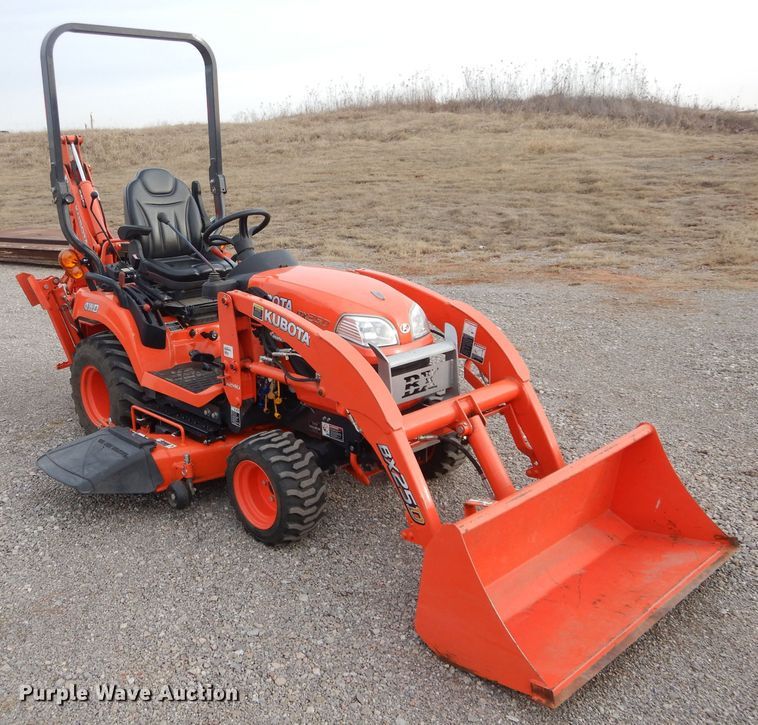 image for item DH3678 2016 Kubota BX25DLB MFWD tractor