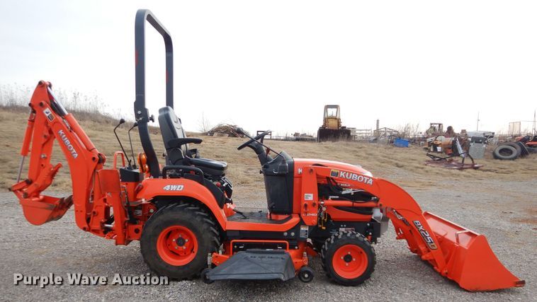 image for item DH3678 2016 Kubota BX25DLB MFWD tractor