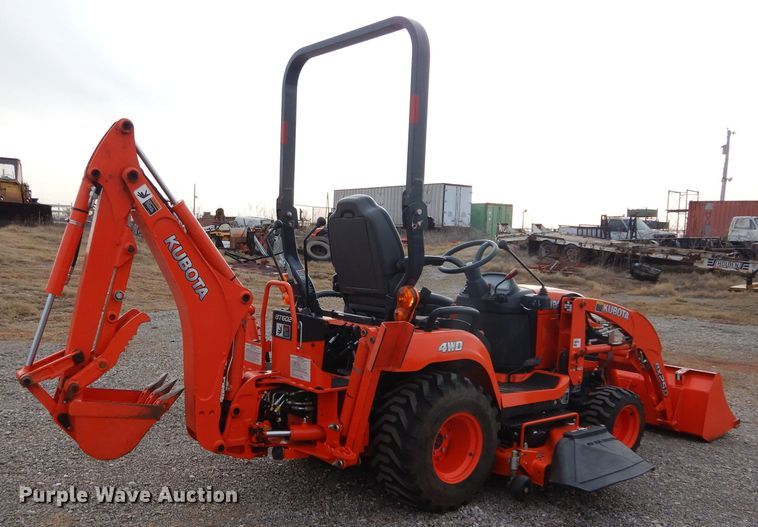 image for item DH3678 2016 Kubota BX25DLB MFWD tractor