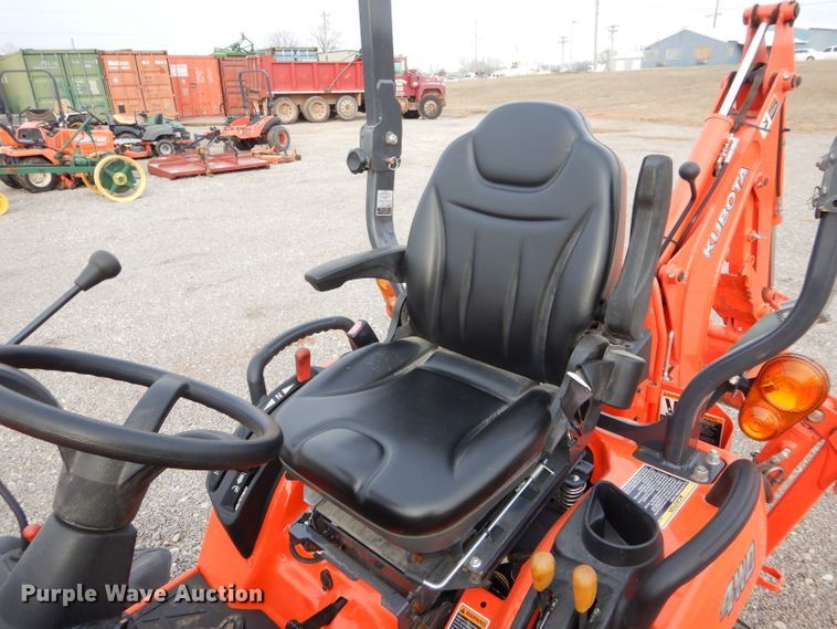 image for item DH3678 2016 Kubota BX25DLB MFWD tractor