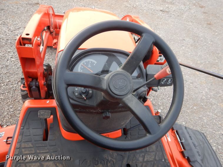 image for item DH3678 2016 Kubota BX25DLB MFWD tractor