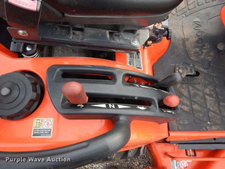image for item DH3678 2016 Kubota BX25DLB MFWD tractor
