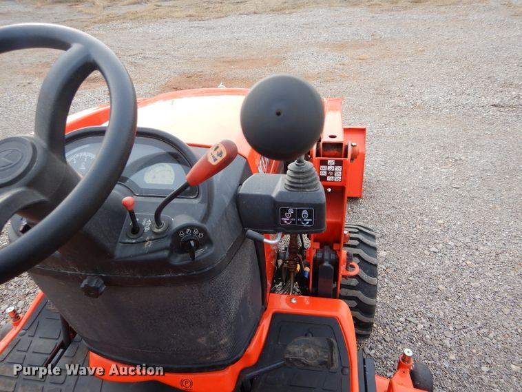 image for item DH3678 2016 Kubota BX25DLB MFWD tractor