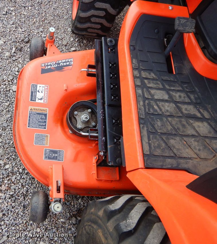 image for item DH3678 2016 Kubota BX25DLB MFWD tractor