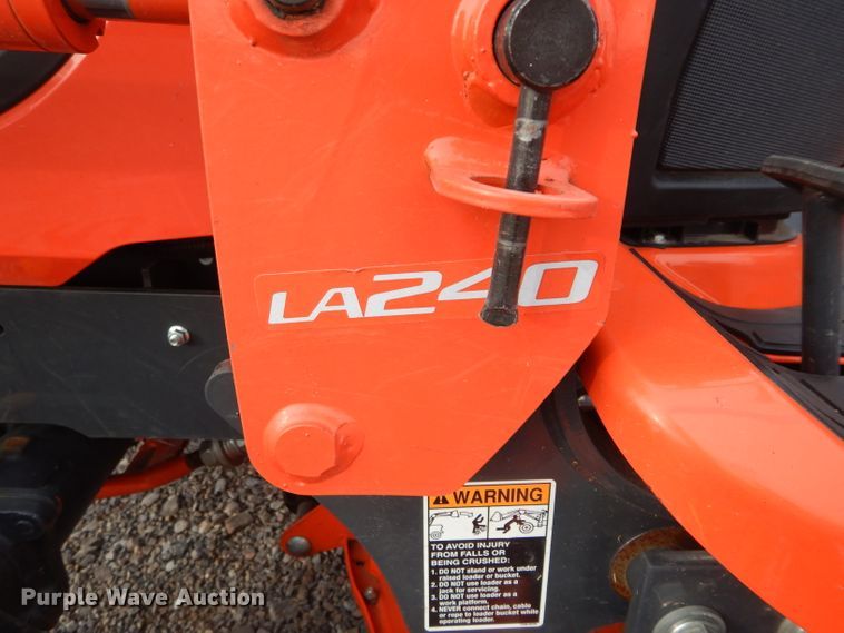 image for item DH3678 2016 Kubota BX25DLB MFWD tractor