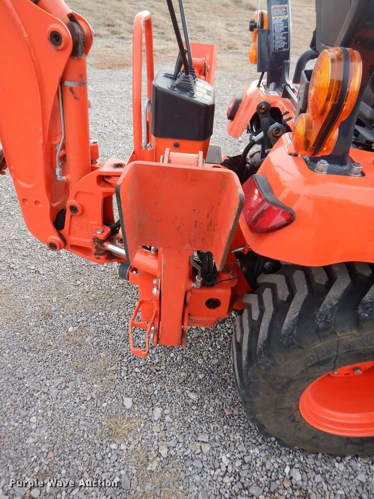 image for item DH3678 2016 Kubota BX25DLB MFWD tractor