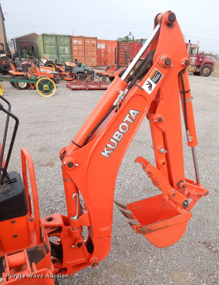 image for item DH3678 2016 Kubota BX25DLB MFWD tractor