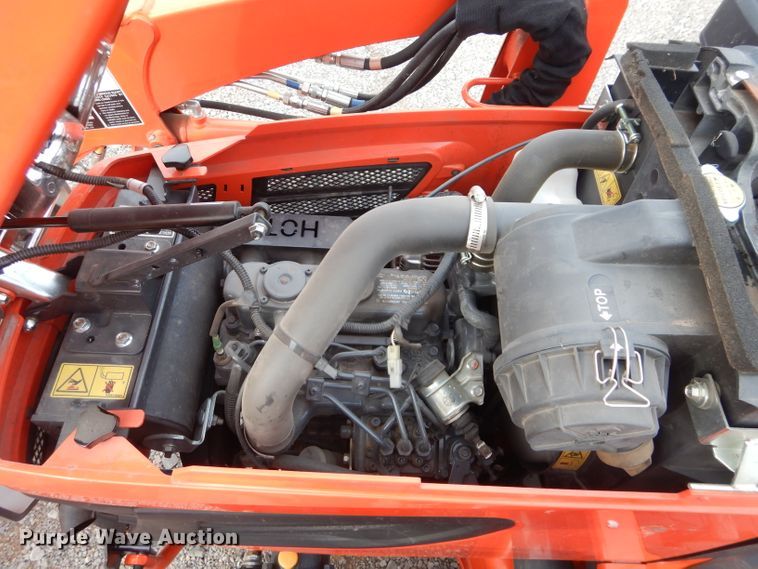 image for item DH3678 2016 Kubota BX25DLB MFWD tractor