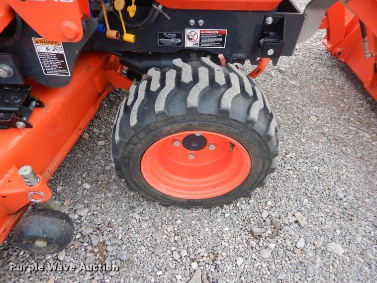 image for item DH3678 2016 Kubota BX25DLB MFWD tractor