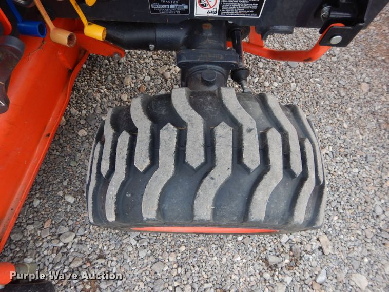 image for item DH3678 2016 Kubota BX25DLB MFWD tractor