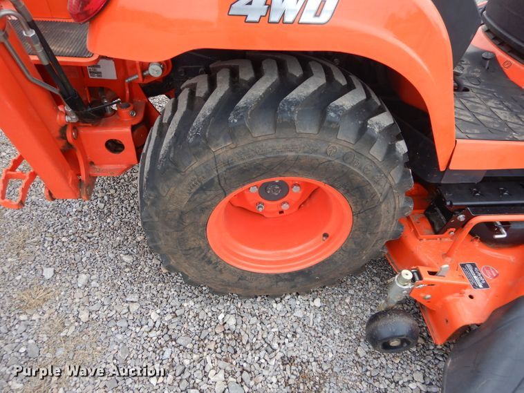 image for item DH3678 2016 Kubota BX25DLB MFWD tractor