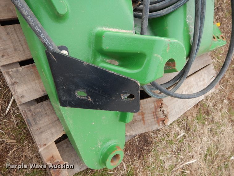 image for item DH3694 John Deere loader brackets