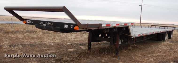image for item DI0001 2005 Transcraft TL-2100 drop deck trailer