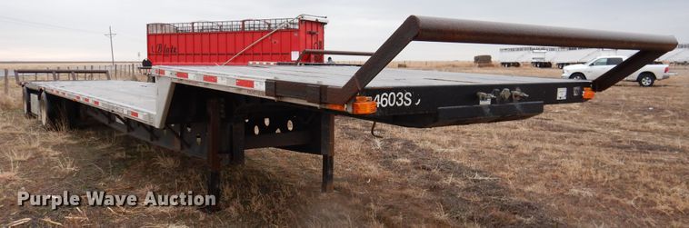 image for item DI0001 2005 Transcraft TL-2100 drop deck trailer