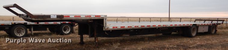 image for item DI0002 2005 Doonan 482VBNI4 drop deck trailer