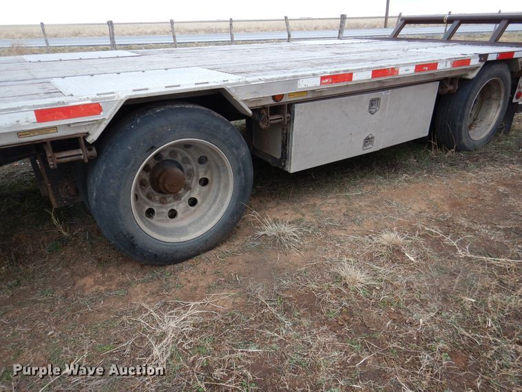 image for item DI0002 2005 Doonan 482VBNI4 drop deck trailer