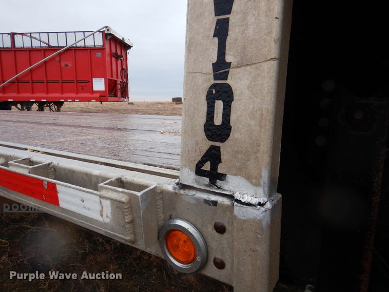 image for item DI0002 2005 Doonan 482VBNI4 drop deck trailer