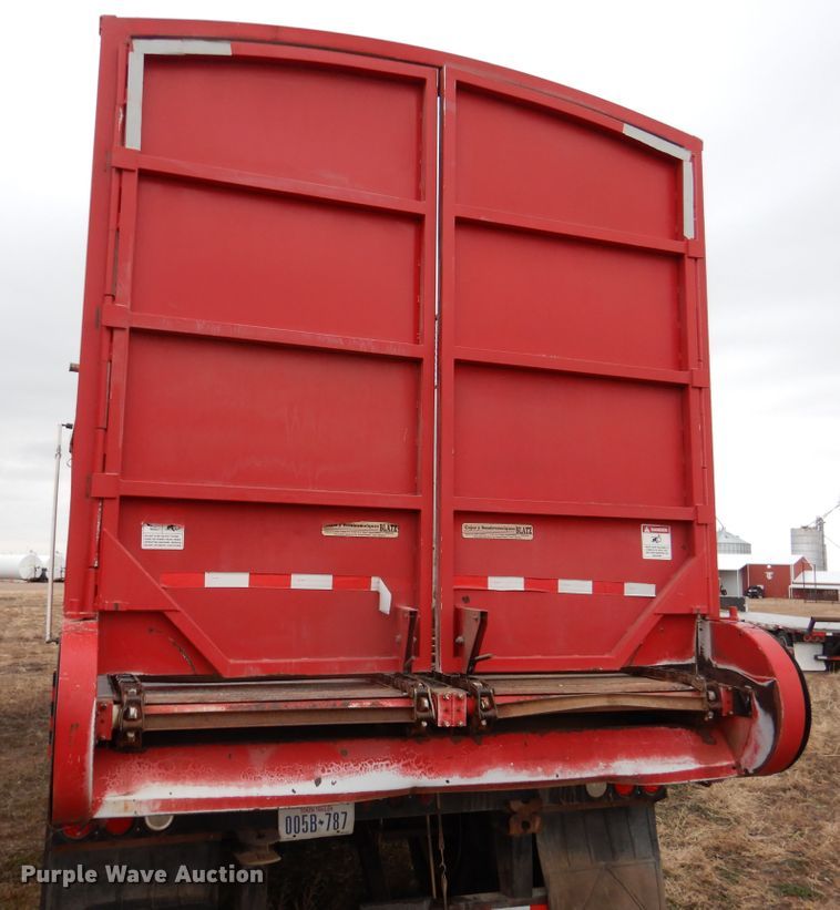 image for item DI0003 2014 Blatz 0311213021 live bottom silage trailer