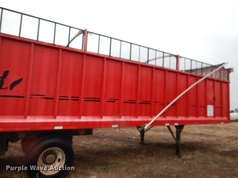 image for item DI0004 2014 Blatz 36B324BNR214TG live bottom silage trailer