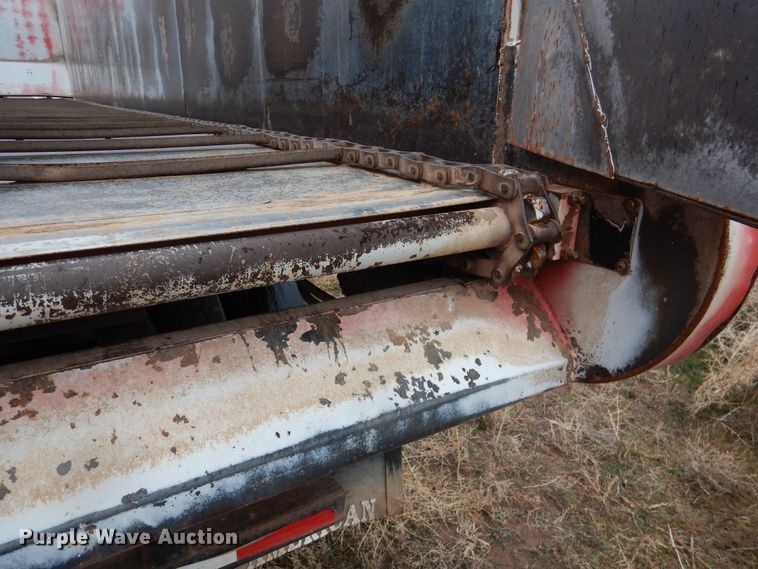 image for item DI0004 2014 Blatz 36B324BNR214TG live bottom silage trailer