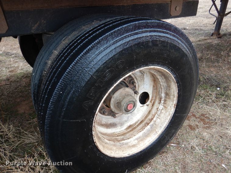 image for item DI0004 2014 Blatz 36B324BNR214TG live bottom silage trailer