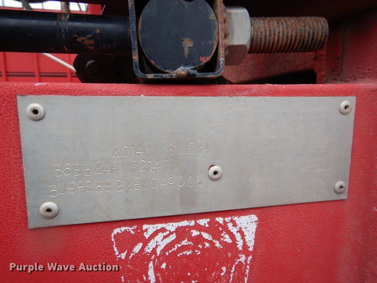 image for item DI0004 2014 Blatz 36B324BNR214TG live bottom silage trailer