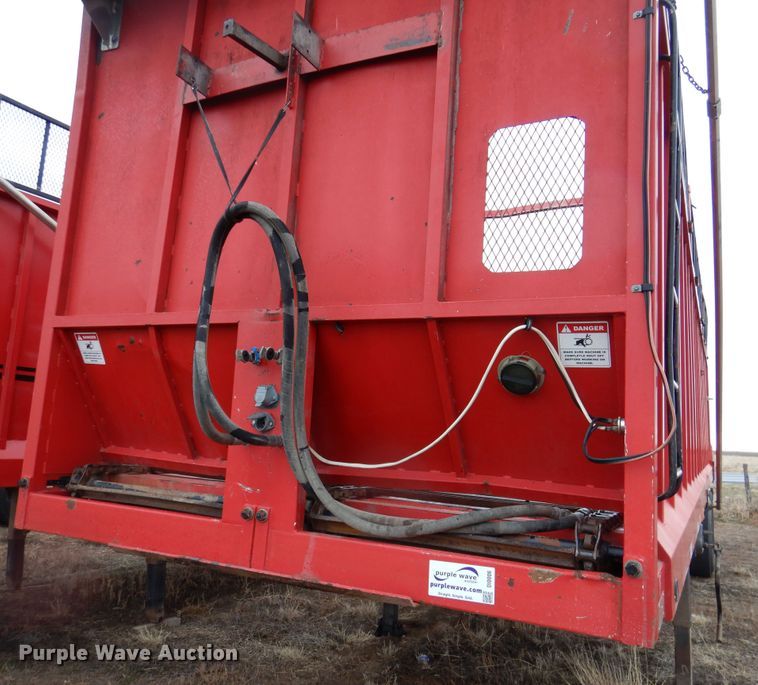 image for item DI0006 2014 Blatz 36B224BNR0314TG live bottom silage trailer