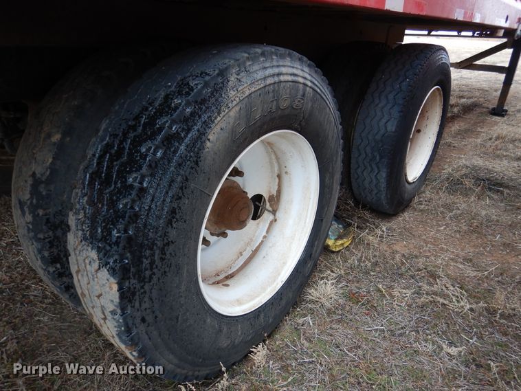 image for item DI0006 2014 Blatz 36B224BNR0314TG live bottom silage trailer