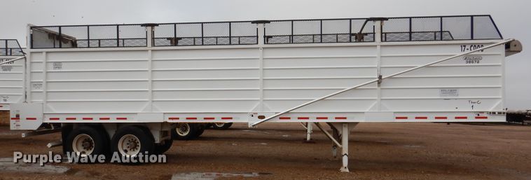 image for item DI0007 2017 Aulick 38672 live bottom silage trailer