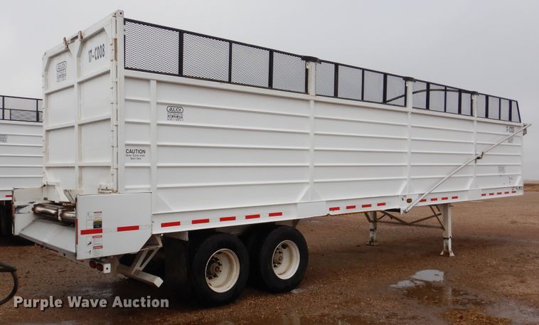 image for item DI0007 2017 Aulick 38672 live bottom silage trailer