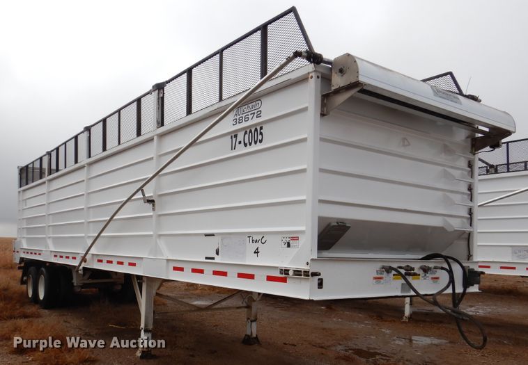 image for item DI0008 2017 Aulick 38572 live bottom silage trailer