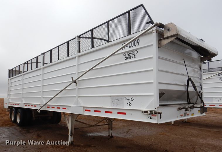 image for item DI0009 2017 Aulick 38672 live bottom silage trailer