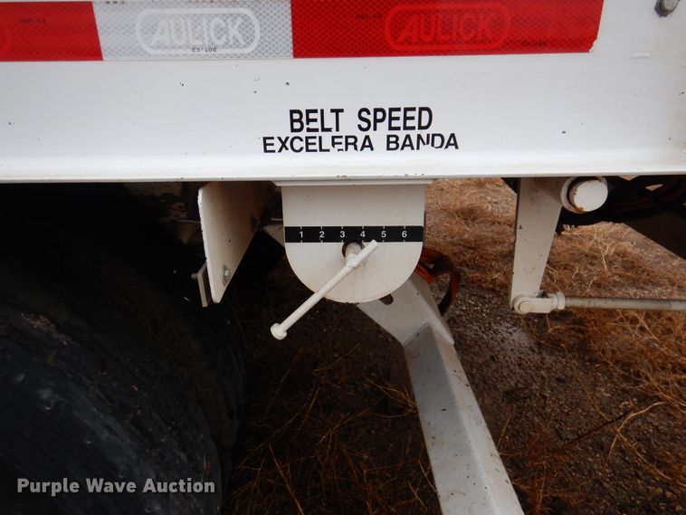 image for item DI0009 2017 Aulick 38672 live bottom silage trailer