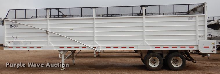 image for item DI0011 2017 Aulick 38672 live bottom silage trailer