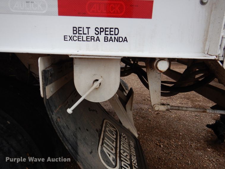 image for item DI0011 2017 Aulick 38672 live bottom silage trailer