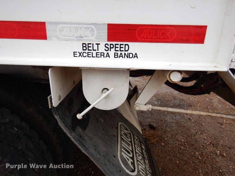 image for item DI0012 2017 Aulick 38672 live bottom silage trailer