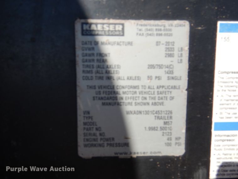 image for item DI0013 2000 Utility trailer