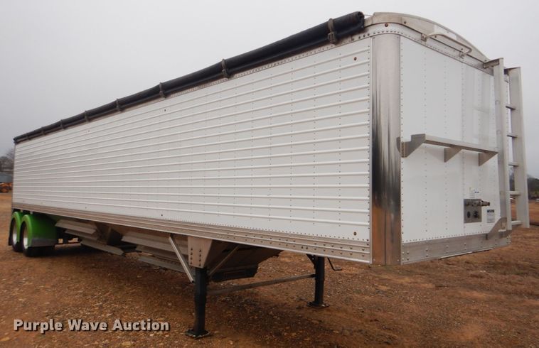 image for item DI2445 2018 Timpte double hopper bottom grain trailer