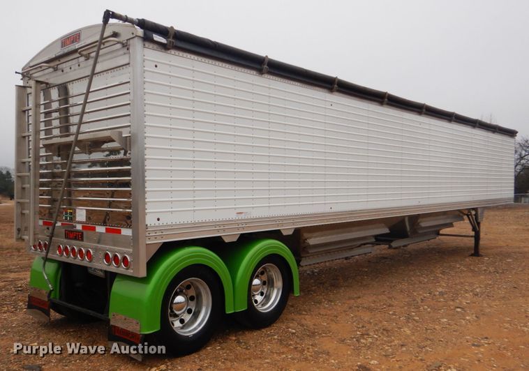 image for item DI2445 2018 Timpte double hopper bottom grain trailer