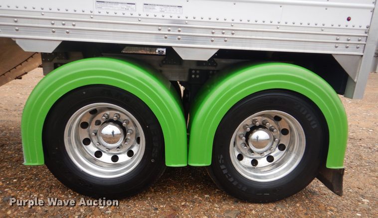 image for item DI2445 2018 Timpte double hopper bottom grain trailer