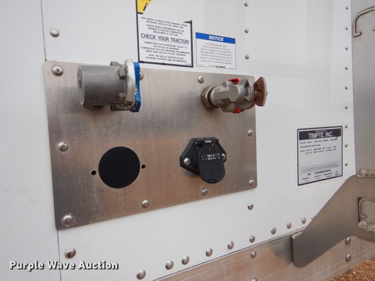 image for item DI2445 2018 Timpte double hopper bottom grain trailer