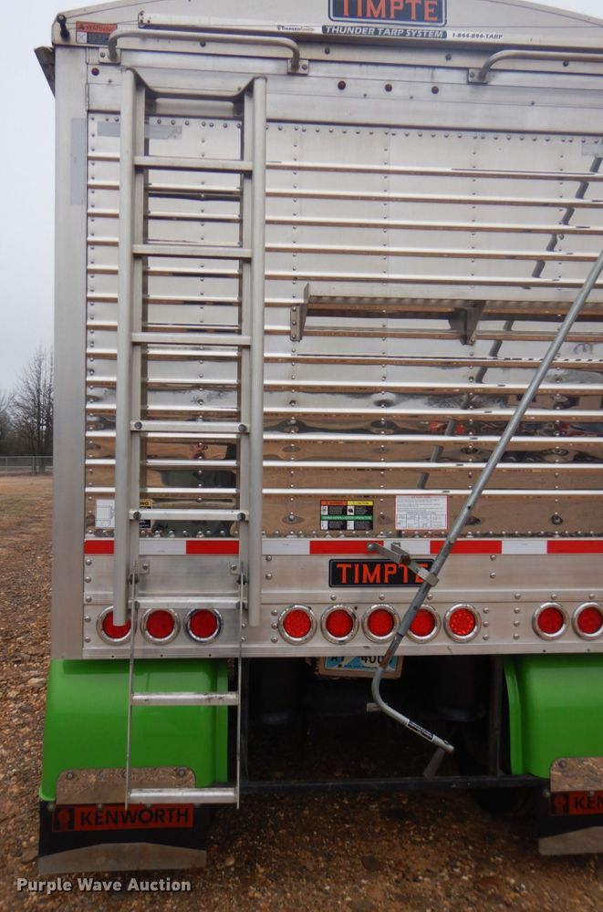 image for item DI2445 2018 Timpte double hopper bottom grain trailer