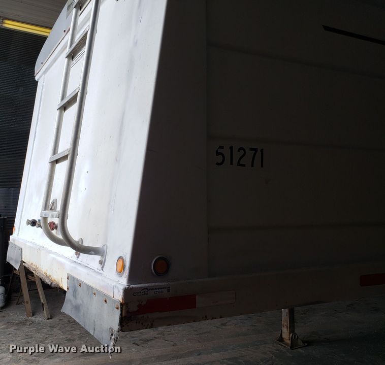 image for item EZ9046 2005 Maurer double hopper bottom grain trailer